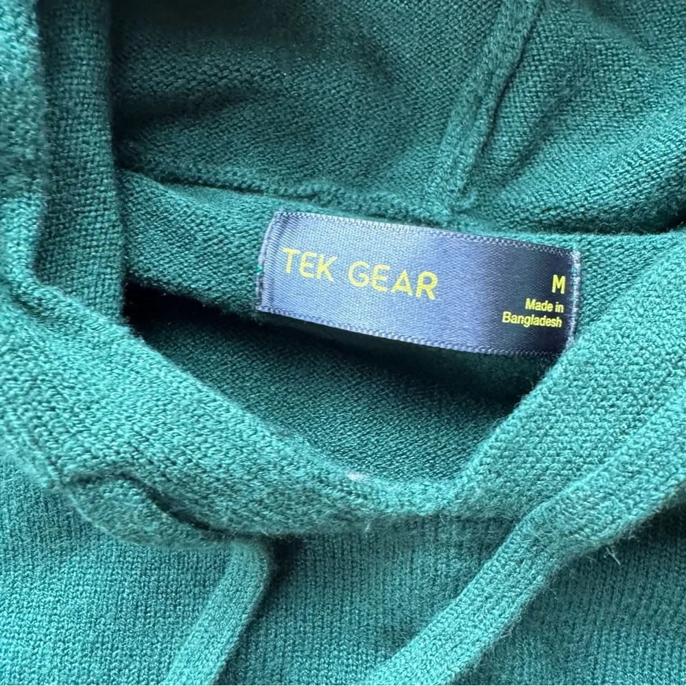 Tek Gear‎ Forest Green Swaeter Hoodie women’s size medium - Picture 6 of 6